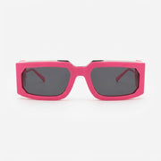 Philipp Plein SPP119M Unisex Pink Square Sunglasses