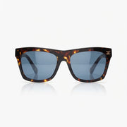 Chanel Women Square Acetate Tortoise & Black Sunglasses