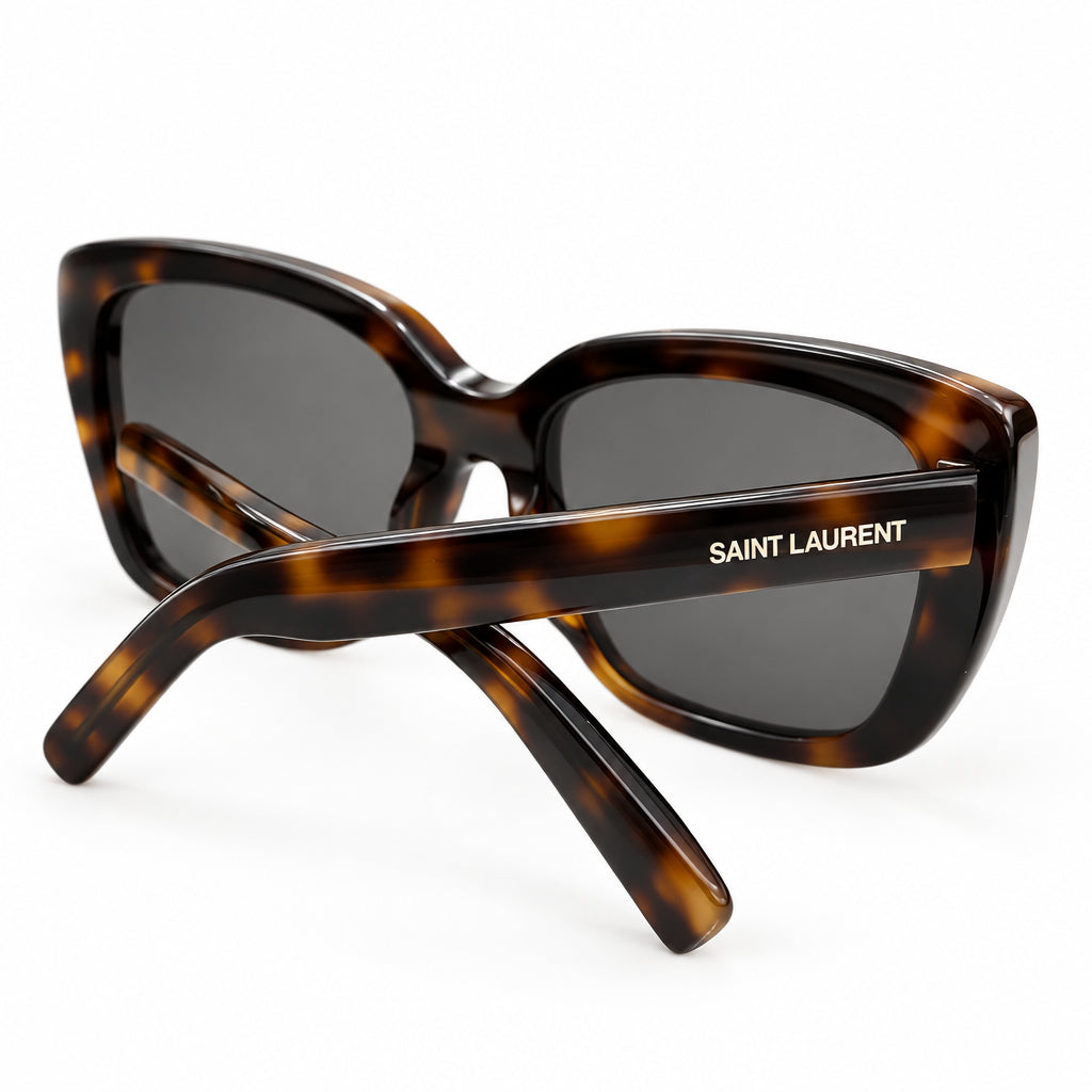 Saint Laurent Women SL 857 Cat-Eye Havana Sunglasses