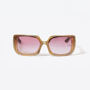 Miu Miu Runway SMUC08 Women Sunny Yellow Oversized Sunglasses