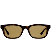 Gucci Men Rectangular Frame Tortoises Sunglasses