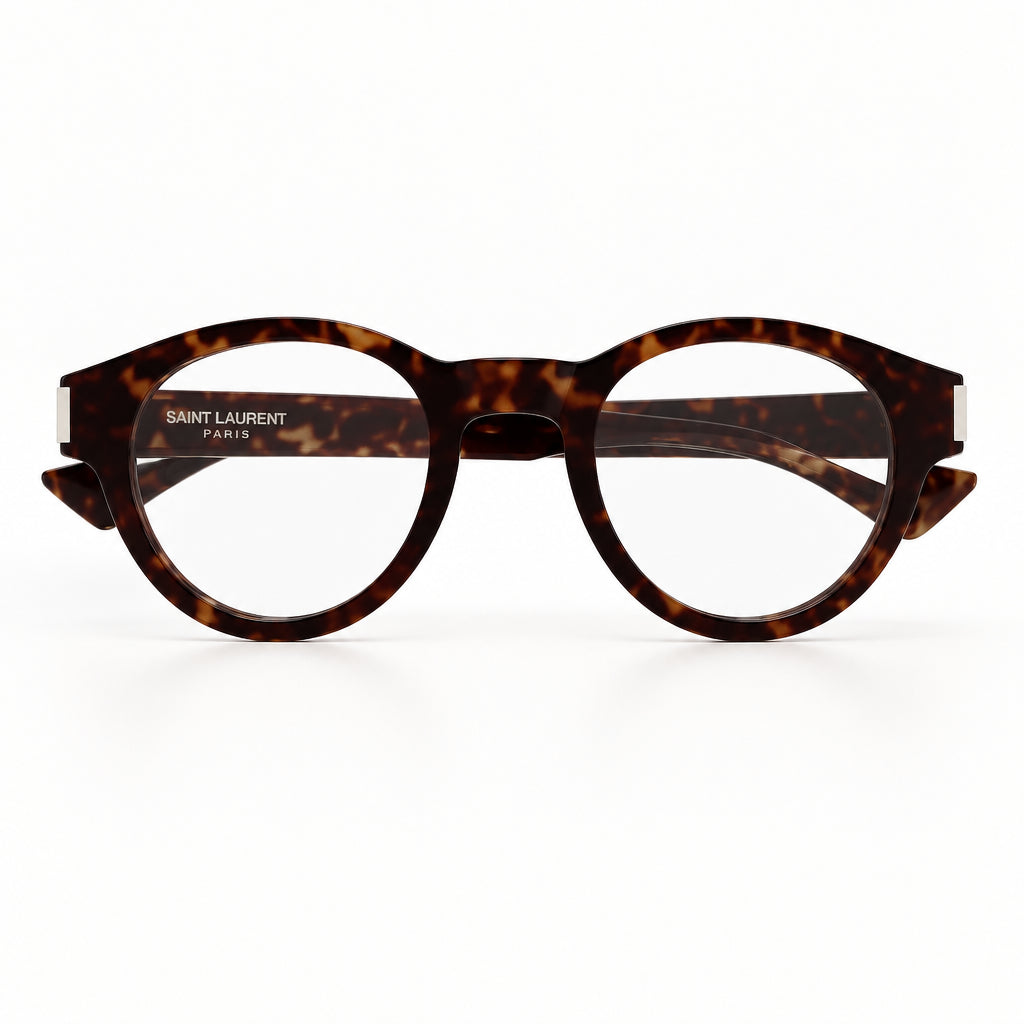 Saint Laurent Unisex SL 792 002 Dark Havana Glasses