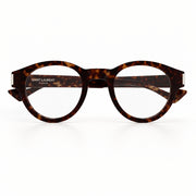 Saint Laurent Unisex SL 792 002 Dark Havana Glasses