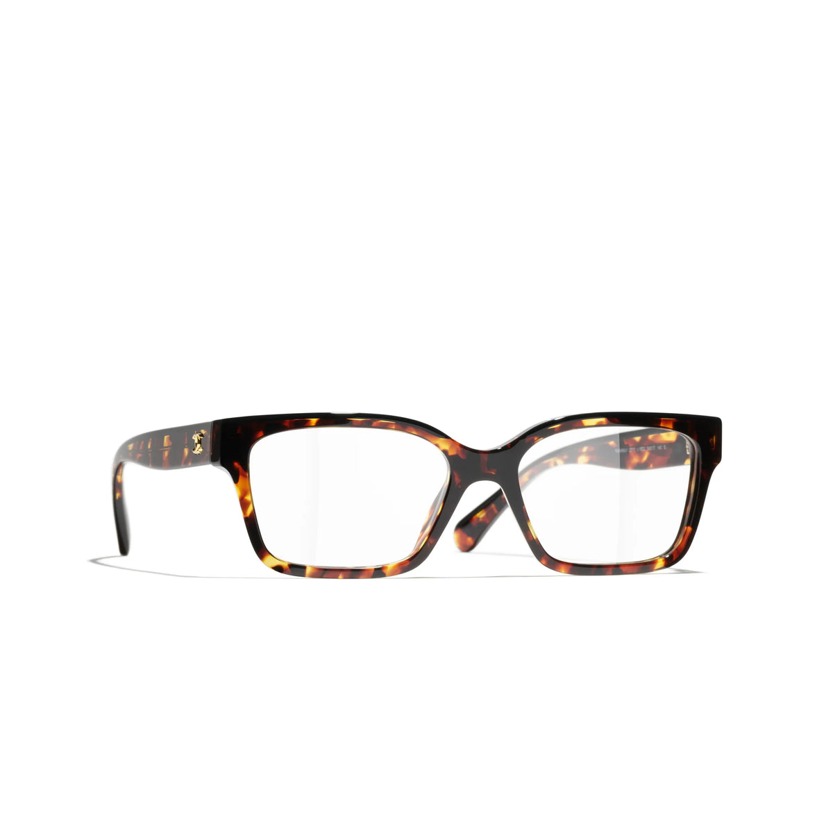CHANEL Women Rectangular Tortoiseshell Optical Glasses
