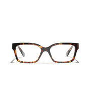 CHANEL Women Rectangular Tortoiseshell Optical Glasses