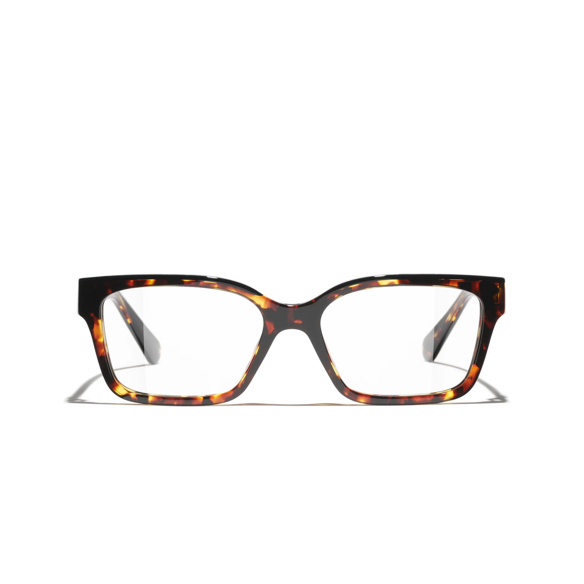 CHANEL Women Rectangular Tortoiseshell Optical Glasses