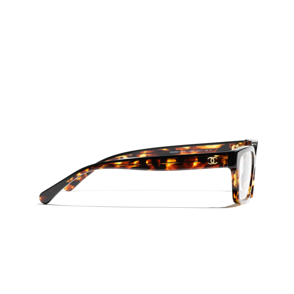 CHANEL Women Rectangular Tortoiseshell Optical Glasses
