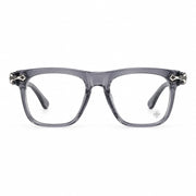 Chrome Hearts Unisex SLIDN 3768 Translucent Grey Frame / Silver Hardware Glasses