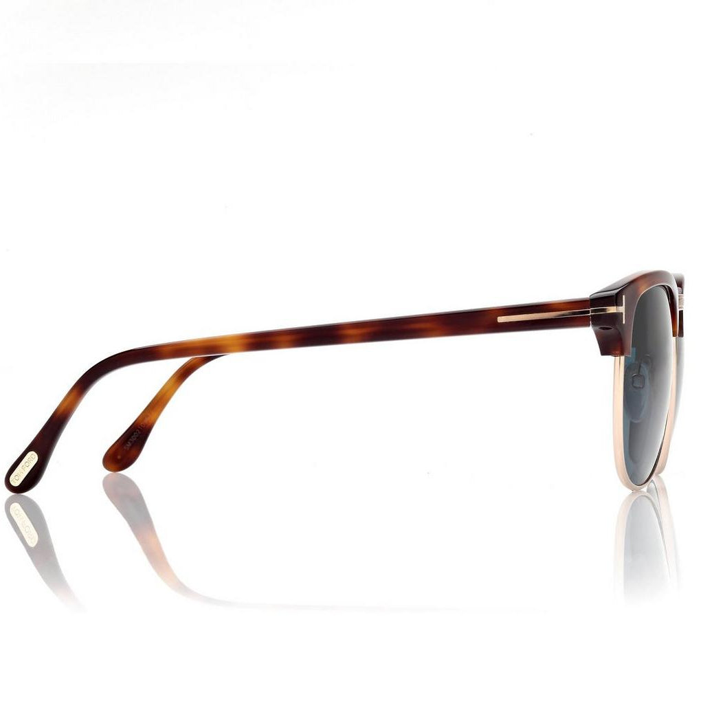 Tom Ford Men Round Square Frame Blonde Havana Sunglasses