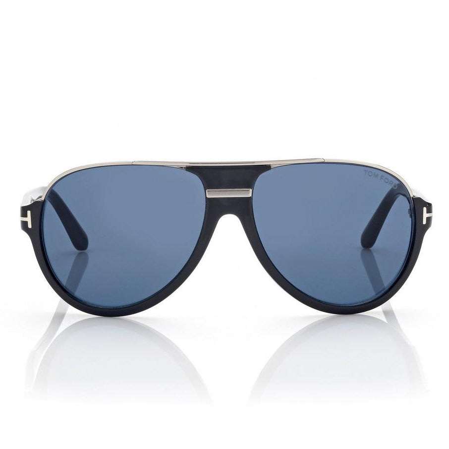 Tom Ford Women Aviator Frame Carbon Black Sunglasses