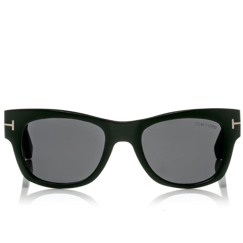 Tom Ford Men Sqaure Frame Black Horn Sunglasses