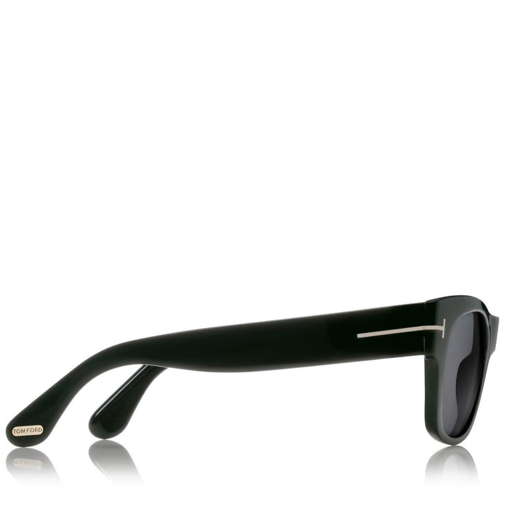 Tom Ford Men Sqaure Frame Black Horn Sunglasses