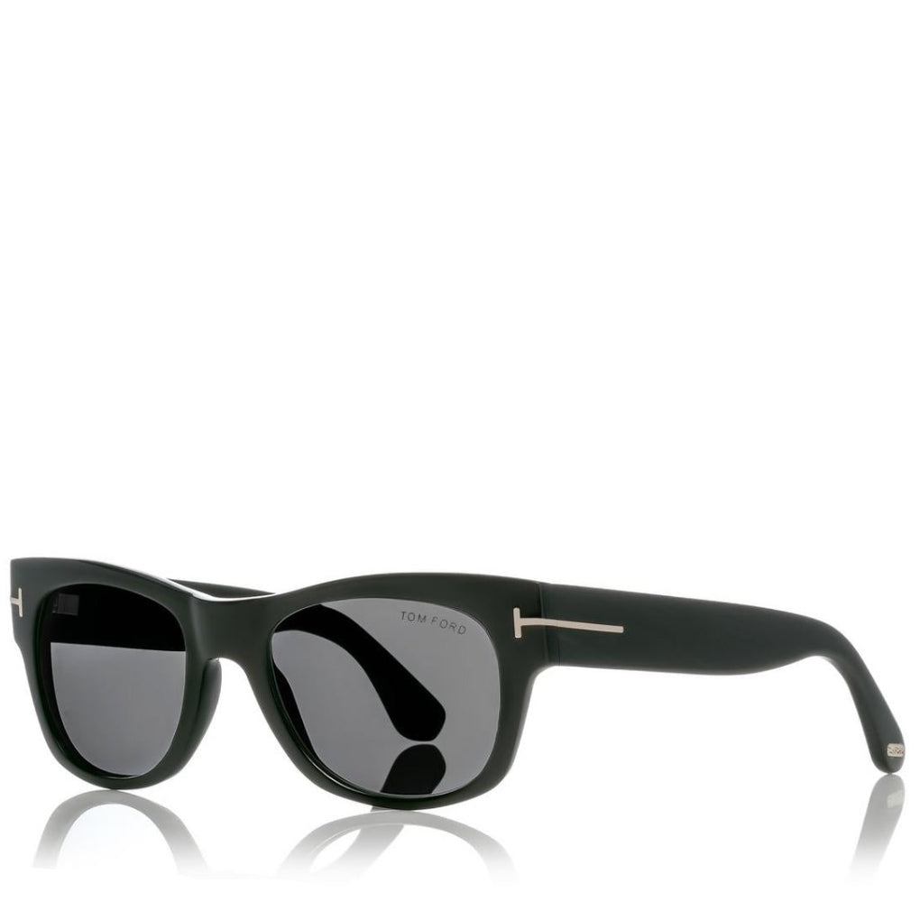 Tom Ford Men Sqaure Frame Black Horn Sunglasses