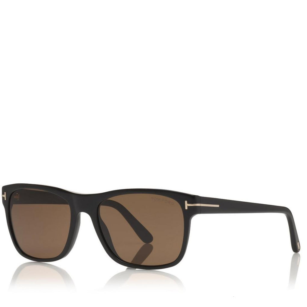 Tom Ford Men Square Frame Black Sunglasses