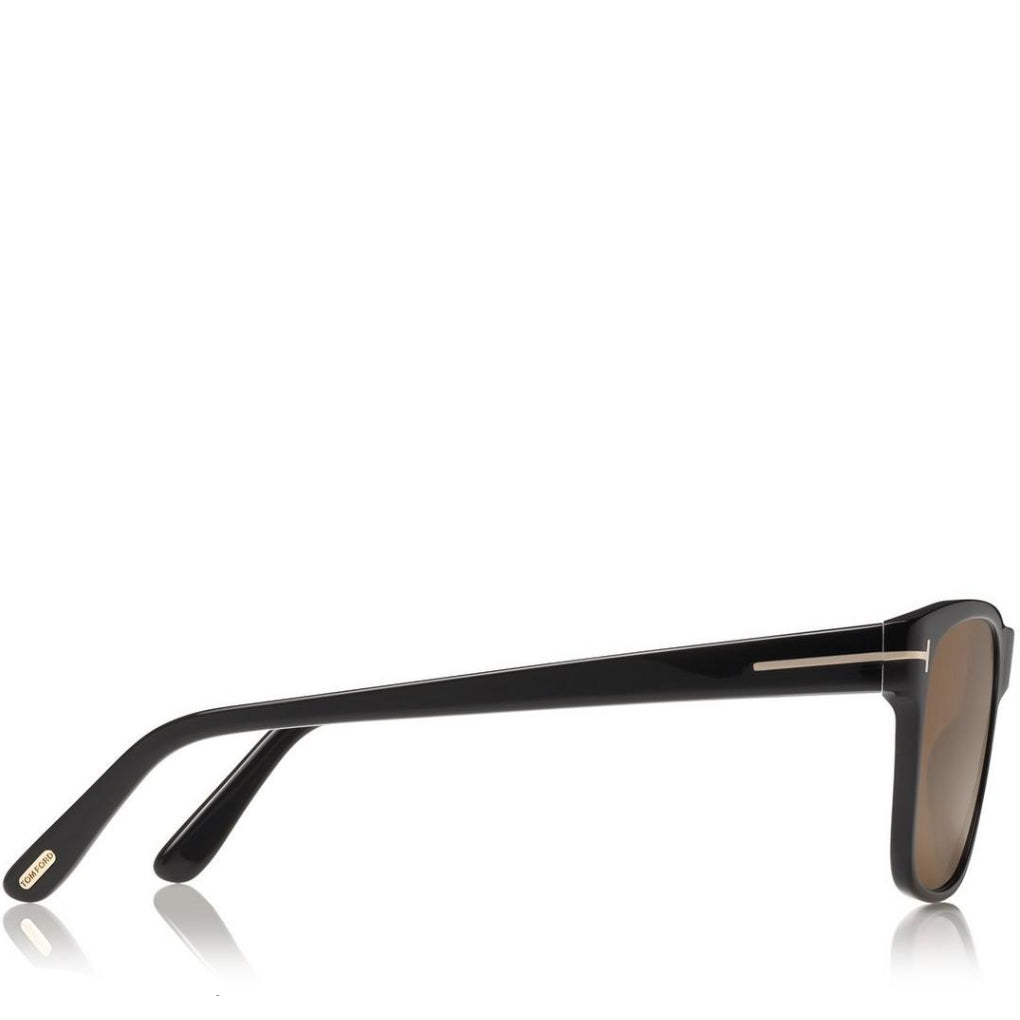 Tom Ford Men Square Frame Black Sunglasses