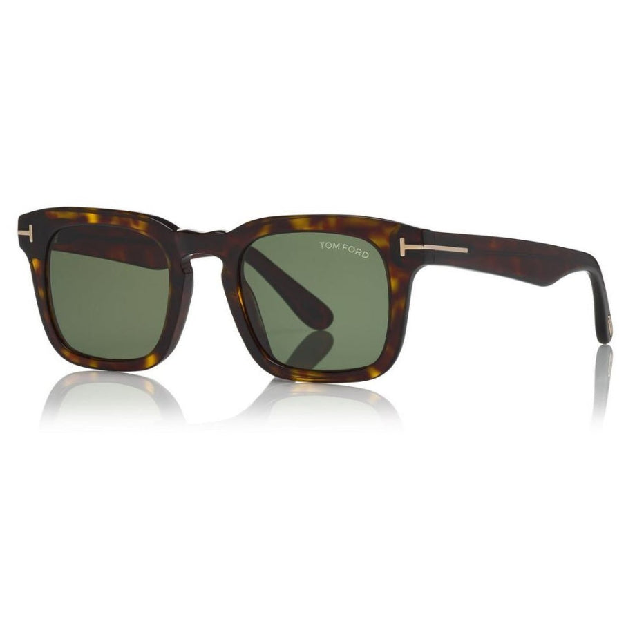 Tom Ford Men Cat Eye Frame Brown Sunglasses
