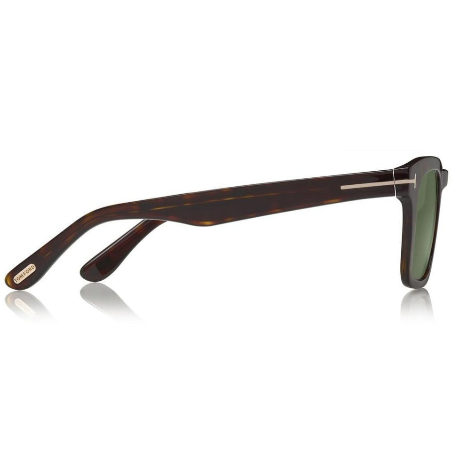 Tom Ford Men Cat Eye Frame Brown Sunglasses