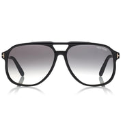 Tom Ford Women Navigator Frame Matte Black Sunglasses