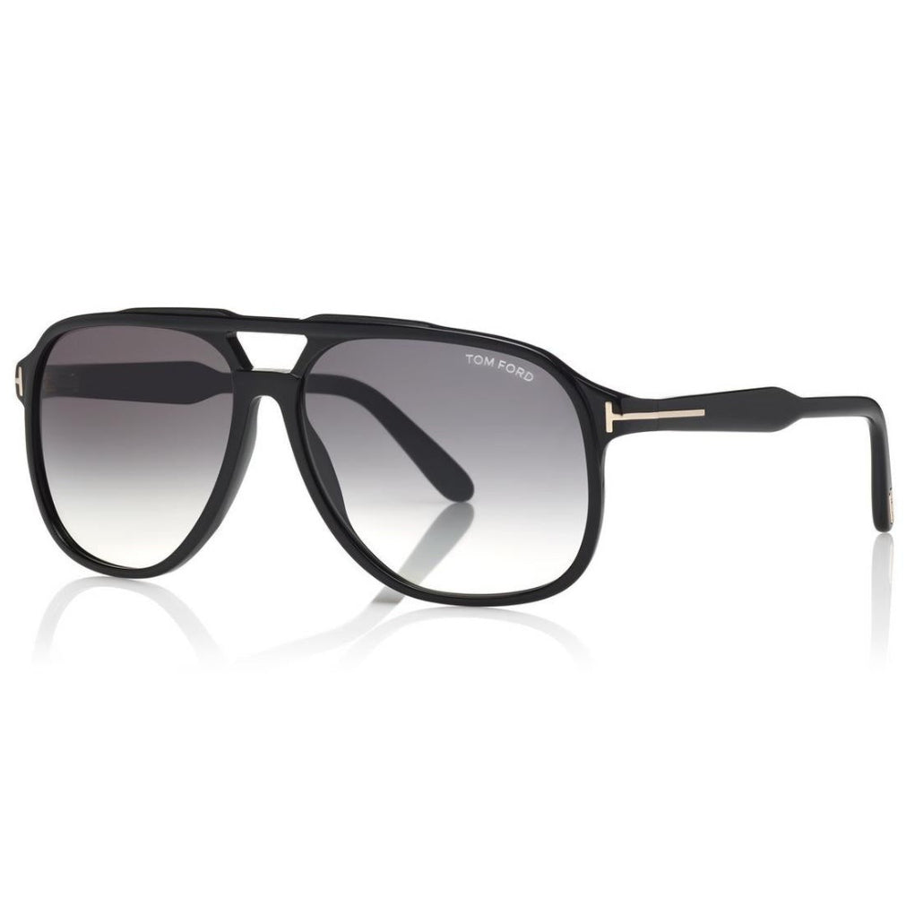 Tom Ford Women Navigator Frame Matte Black Sunglasses