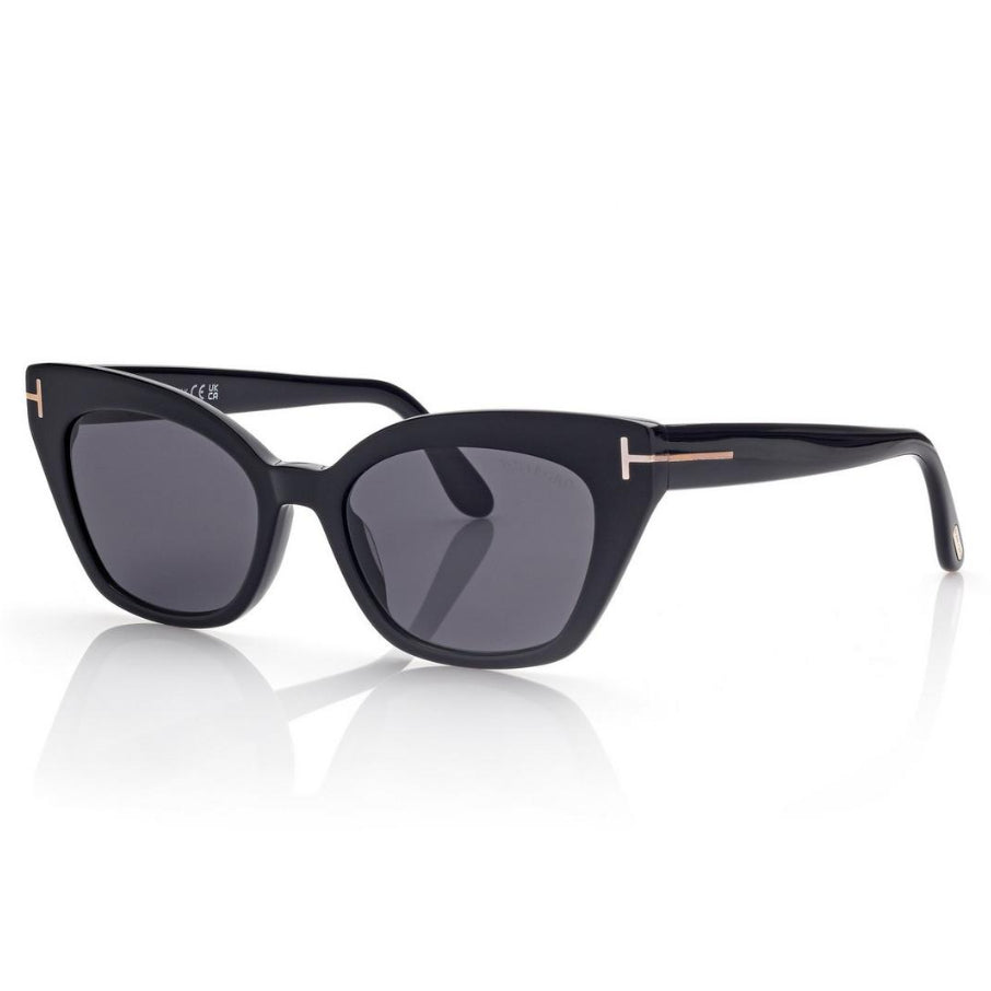 Tom Ford Women Cat-Eye Frame Black Sunglasses