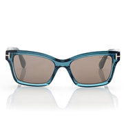 Tom Ford Women Sqaure Frame Blue Sunglasse