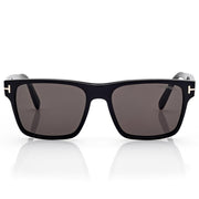 Tom Ford Men Sqaure Frame Shiny Black Sunglasses