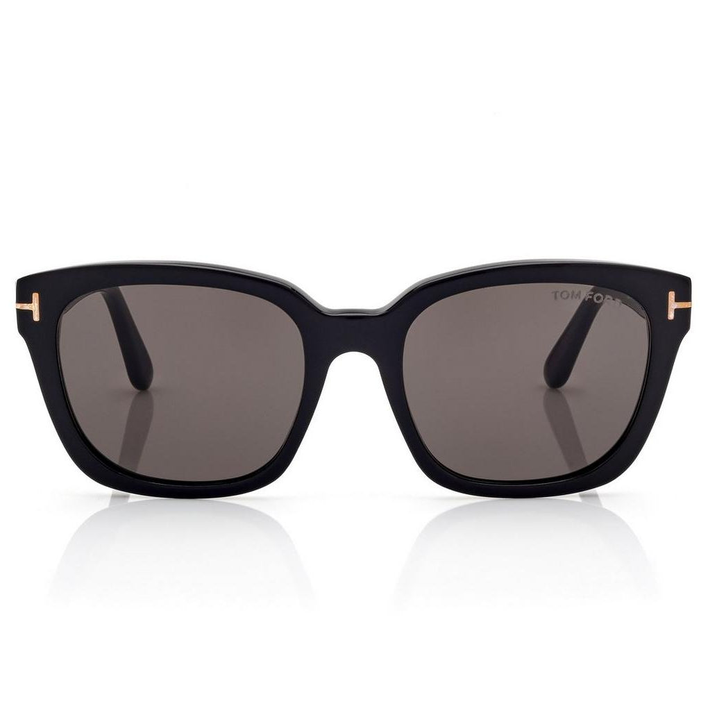 Tom Ford Women Cat Eye Frame Black Sunglasses