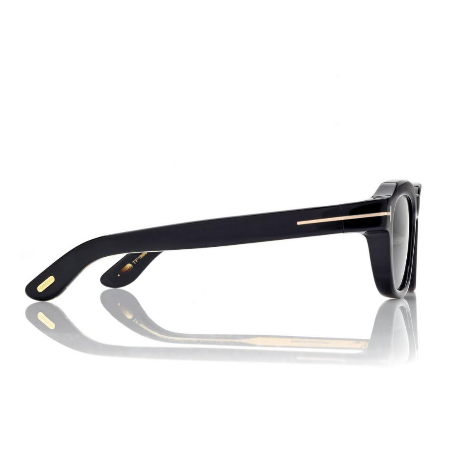 Tom Ford Women Square Frame Black Sunglasses