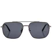 Tom Ford Men Navigator Frame Shiny Gunmetal Sunglasses