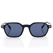 Tom Ford Men Square Frame Ebony Sunglasses