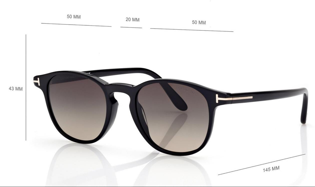 Tom Ford Women Pantos Frame Black Sunglasses