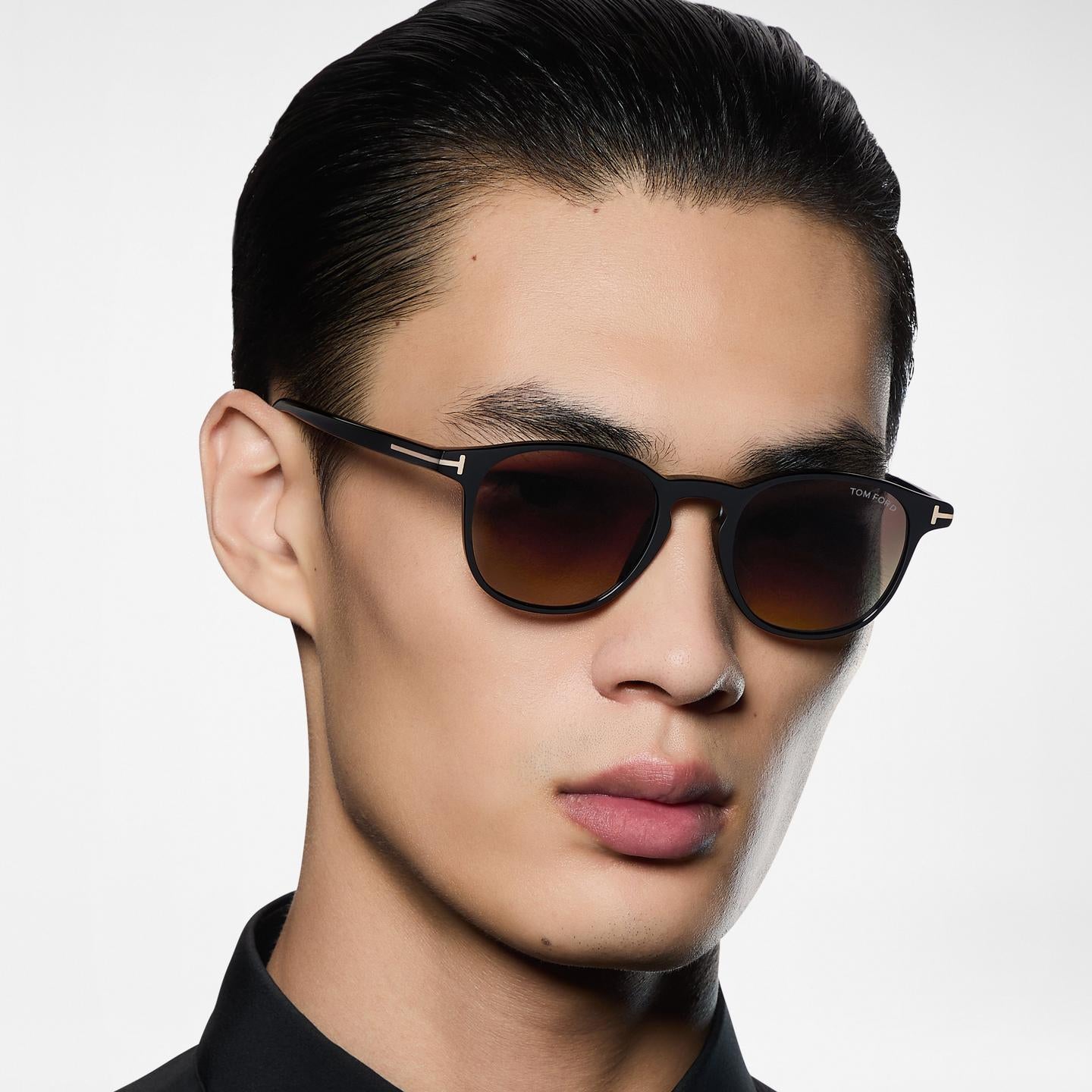 Tom Ford Women Pantos Frame Black Sunglasses