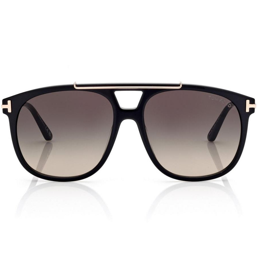 Tom Ford Women Pilot Frame Black Sunglasse