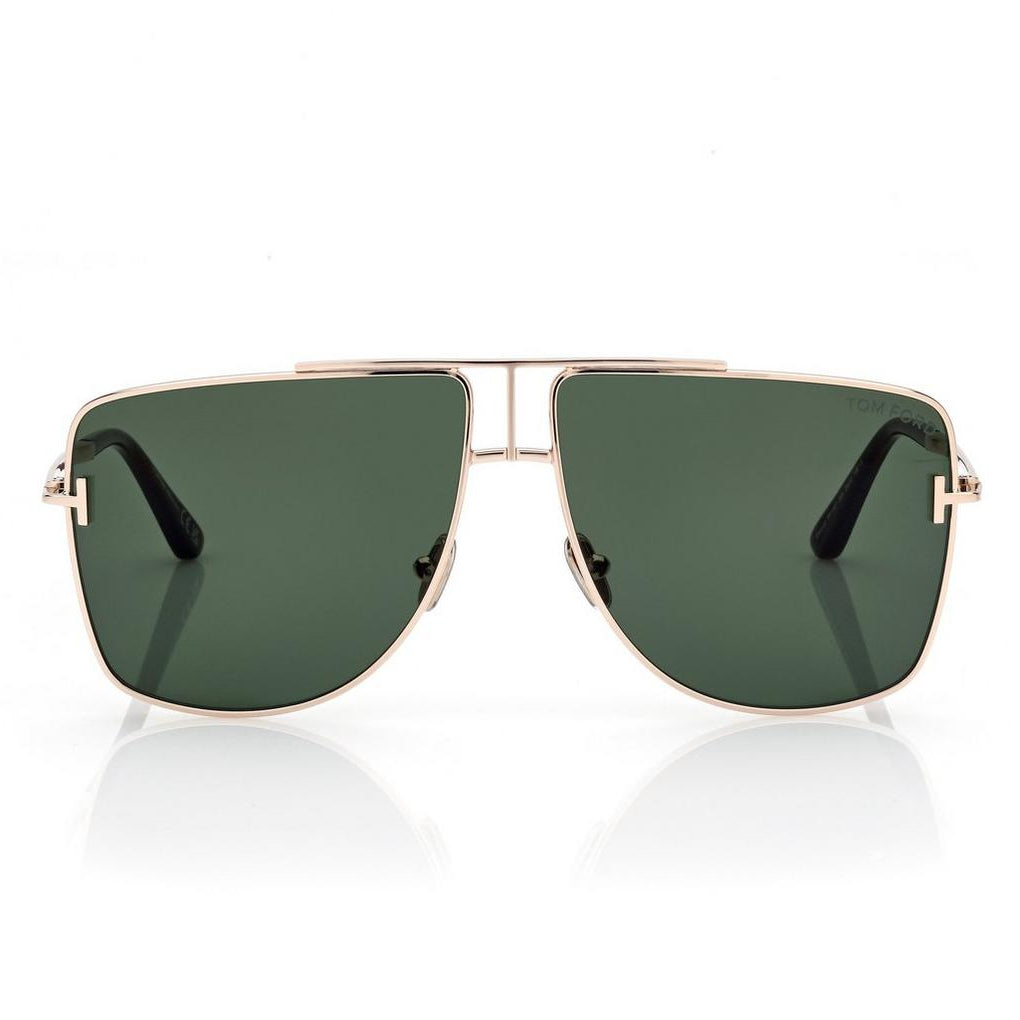 Tom Ford Men Navigator Frame Rose Gold Sunglasse