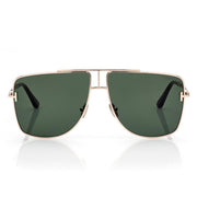 Tom Ford Men Navigator Frame Rose Gold Sunglasse
