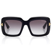 Tom Ford Women Square Frame Black Sunglasses