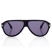 Tom Ford Women Pilot Frame Matte Black Sunglasses