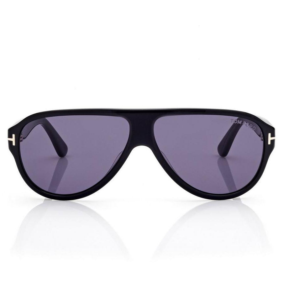 Tom Ford Women Pilot Frame Matte Black Sunglasses
