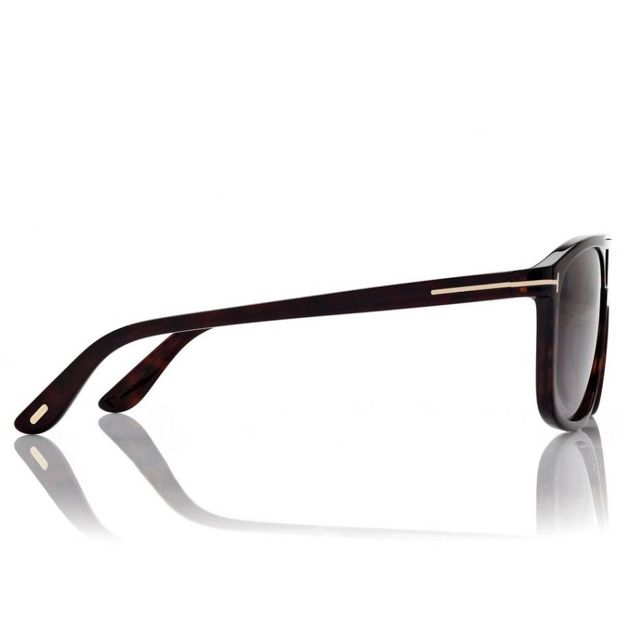 Tom Ford Women Pilot Frame Mocha Brown Sunglasses