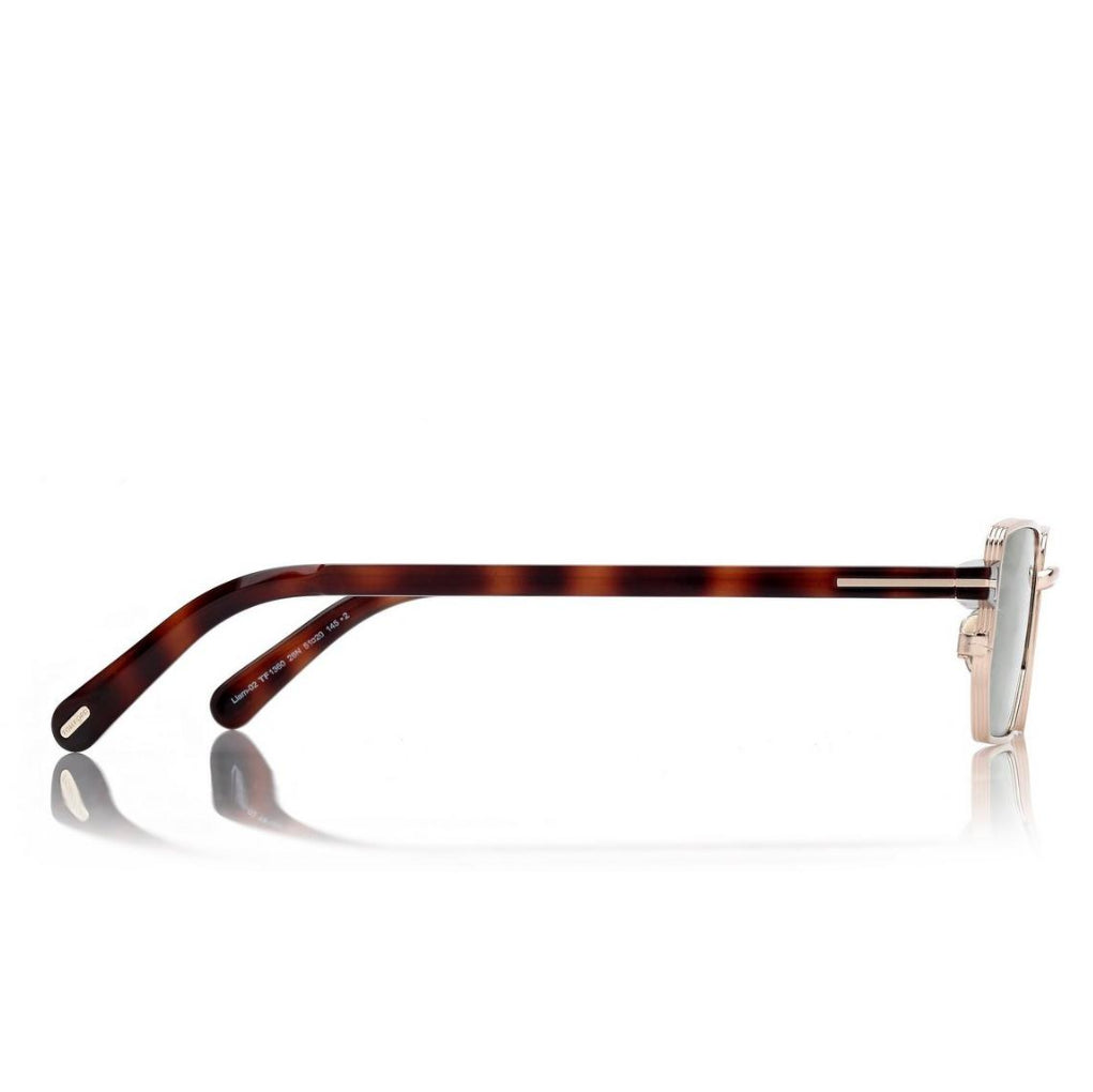Tom Ford Women Architectural-cut Frame Gold Sunglasses