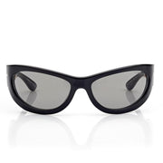 Tom Ford Women Cat Eye Frame Ink Black Sunglasses