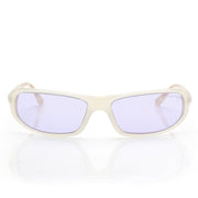 Tom Ford Men Rectangle Frame Beige Sunglasses