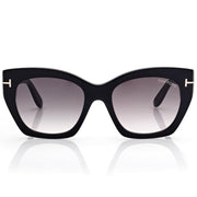 Tom Ford Women Butterfly  Frame Espresso Black Sunglasses