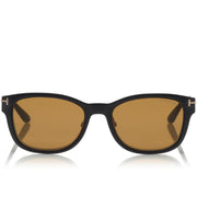 Tom Ford Men Square Frame Gold Sunglasse