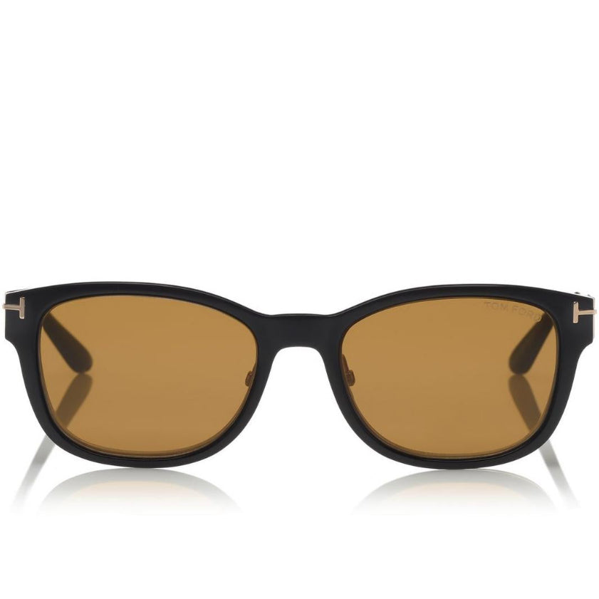 Tom Ford Men Square Frame Gold Sunglasse