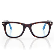 Tom Ford Men Square Frame Dark Havana Sunglasse