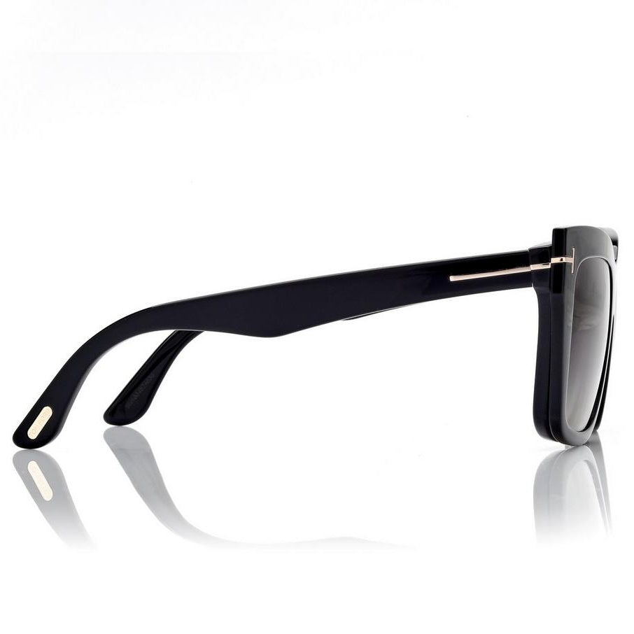 Tom Ford Women Cat-Eye Frame Matt Black Sunglasses