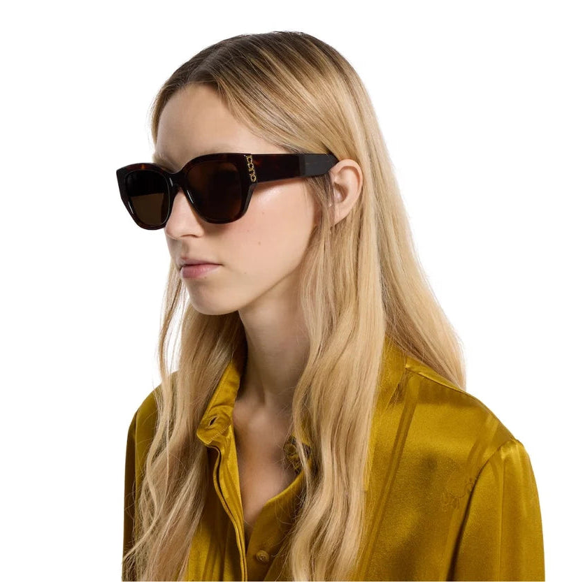 Gucci Women Brown Sunglasses
