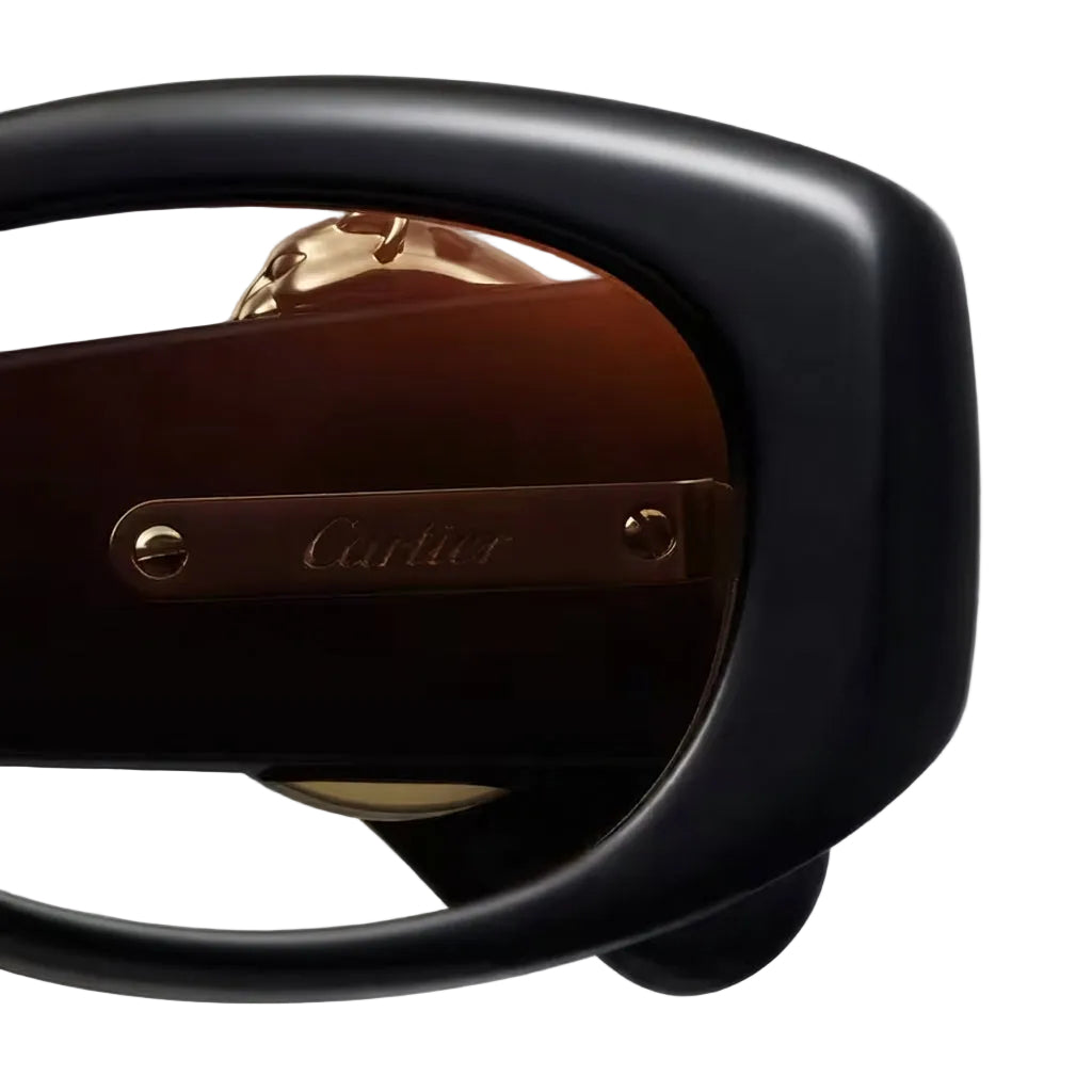 Cartier Panthère de C Women Black Sunglasses