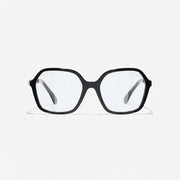Chanel Women Square Black Blue-Violet Protection Glasses